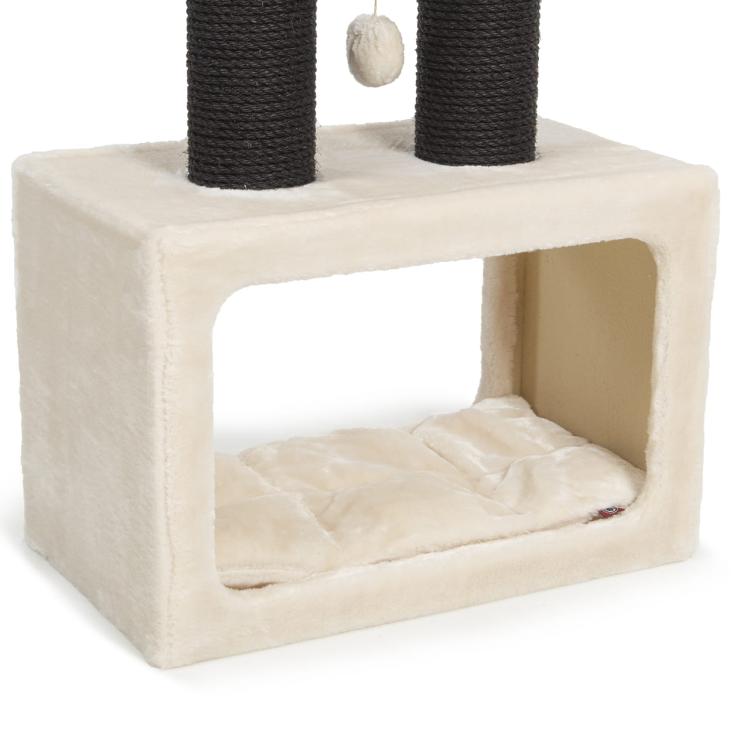 Columbia | Škrabadlo, lehátko, hřiště pro kočky | Canadian Cat | 60 x 36 x 110 cm | béžová od ParrotPlanet.cz