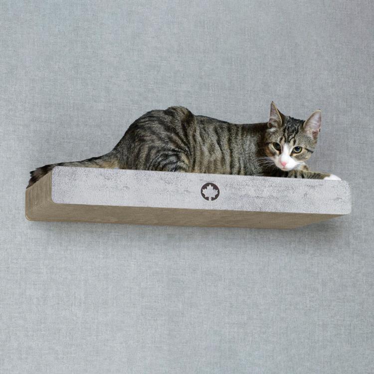 CLOUD | nástěnný škrabák | Canadian Cat | betonový vzhled | 70 x 30 x 8 cm od ParrotPlanet.cz