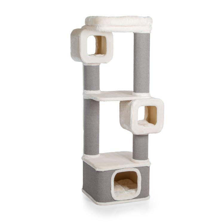 OTTAWA | Škrabadlo, lehátko, hřiště pro kočky | Canadian Cat | 192 x 76 cm | krémová od ParrotPlanet.cz