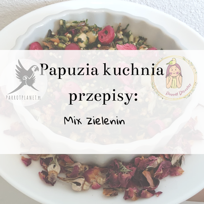 PAPUZIA Kuchyně ParrotPlanet – MIX ZRN – Originální recept Adzioszki z Parrot Disaster od ParrotPlanet.cz