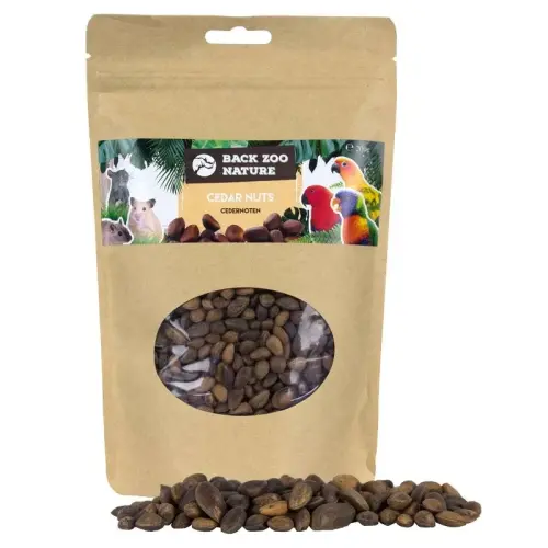 Back Zoo Nature - Cedrové ořechy pro papoušky 200 g od ParrotPlanet.cz