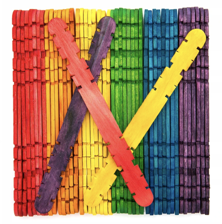 Barevné tyčinky pro papoušky FERTER do klece nebo náhradní díly DIY 50 kusů od ParrotPlanet.cz