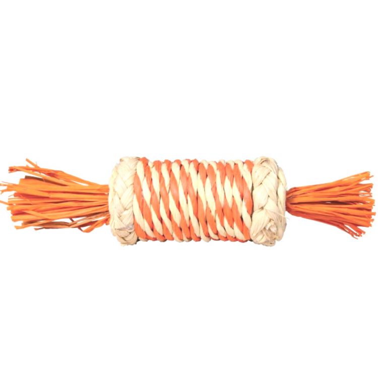Proutěná mrkev – přírodní hračka do zobáku pro velké a střední papoušky od ParrotPlanet.cz