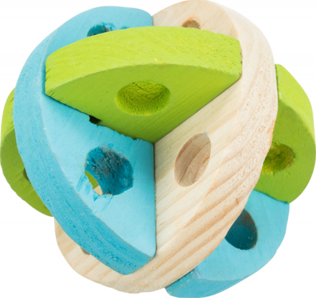 Barevný míček na krmení – pro všechny papoušky od ParrotPlanet.cz