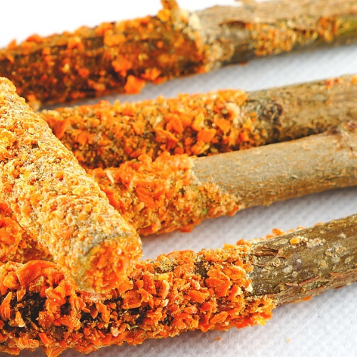 Tyčinky s mrkví – lahodná pochoutka pro všechny papoušky od ParrotPlanet.cz