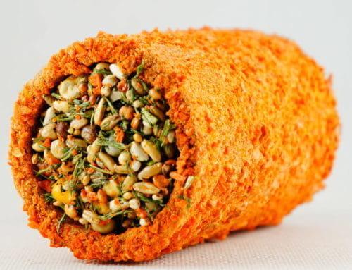 Mrkvová pochoutka s pampeliškou – pro všechny papoušky od ParrotPlanet.cz