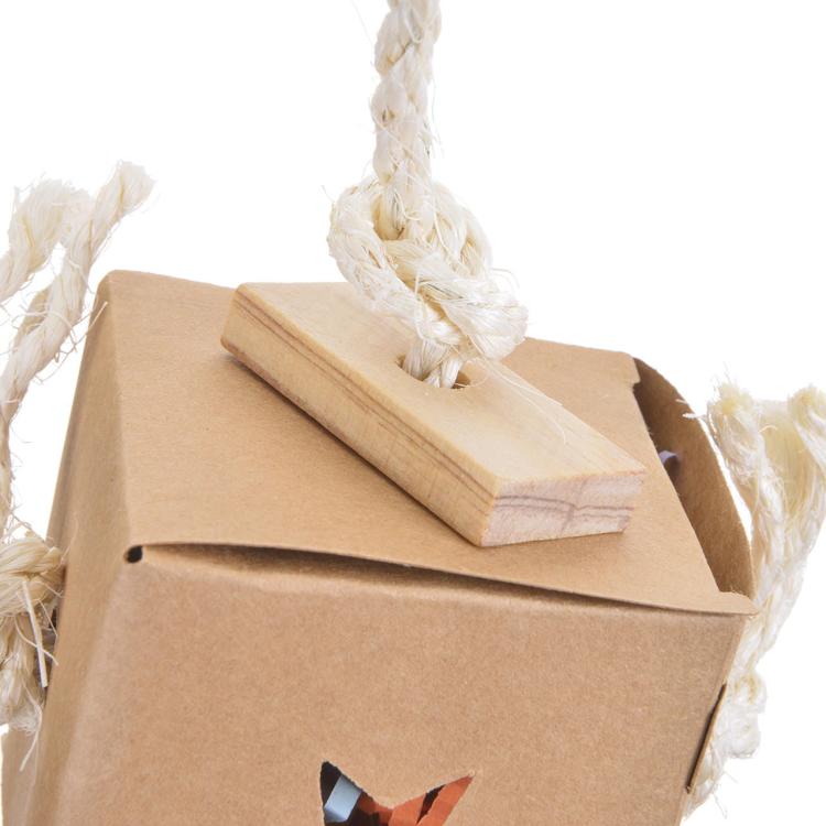 Hračka Kostka M – pro střední papoušky od ParrotPlanet.cz