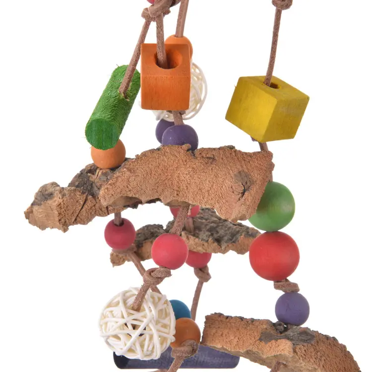 Mix chroupáčů – chrupká hračka pro papoušky od ParrotPlanet.cz