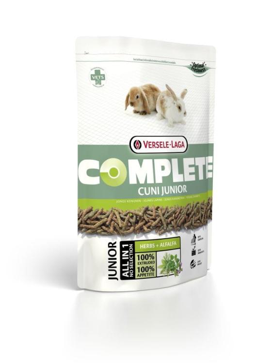 Versele Laga Cuni Junior Complete 500 g – extrudované krmivo pro mladé miniaturní králíky od ParrotPlanet.cz