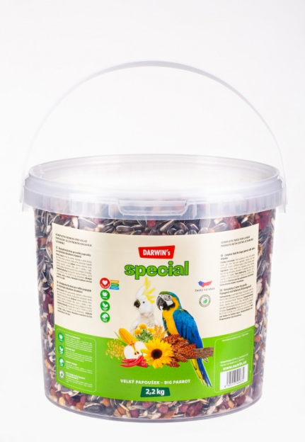 Nutrin Darwin's Big Parrot – krmivo pro velké papoušky 2,2 kg od ParrotPlanet.cz