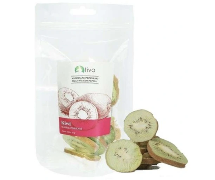 Křupavé KiWi – celé lyofilizované ovoce 20 g od ParrotPlanet.cz