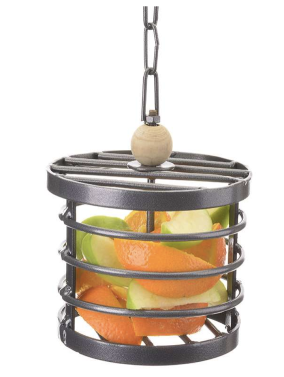 Kovový koš na plnění | Klec na pamlsky | pro velké papoušky | Bufet XXL od ParrotPlanet.cz