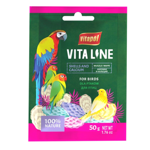 Vitapol VITALINE Řasy pro papoušky od parrotplanet.cz