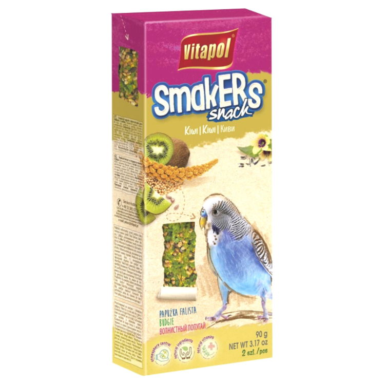 Vitapol - KIWI pamlsky pro vlnkované papoušky 2 ks 90 g od ParrotPlanet.cz