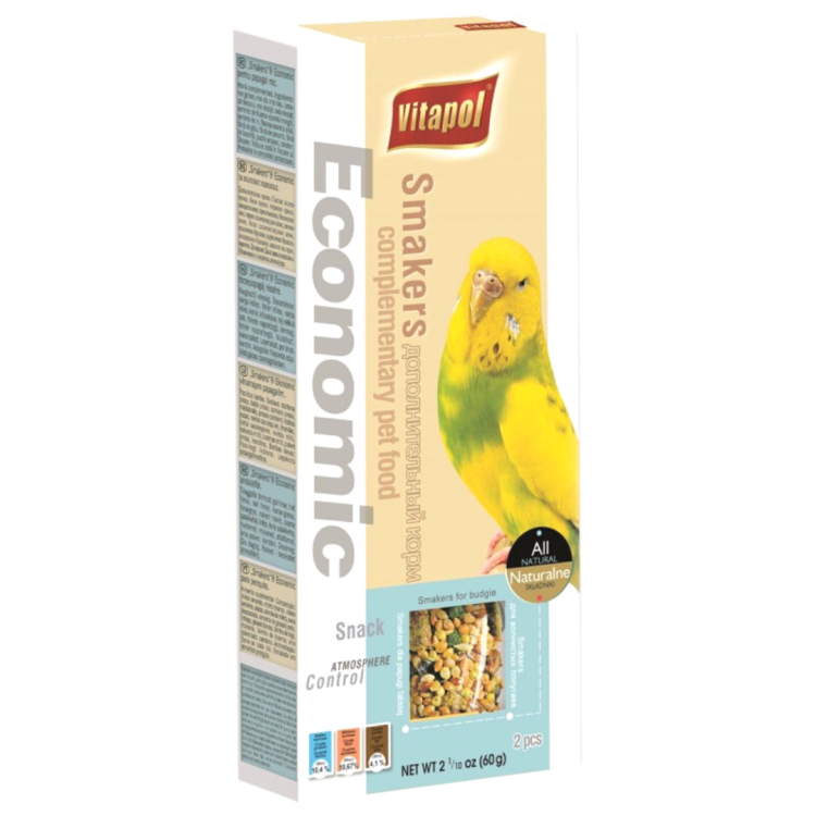 Vitapol - Smakers ECONOMIC pro vlnkované papoušky 2 ks 90 g od ParrotPlanet.cz