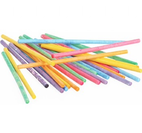 JUMBO XXL tyčinky, barevné – hračka do tlapky nebo DIY pro velké papoušky, 15 ks, 30 cm od ParrotPlanet.cz