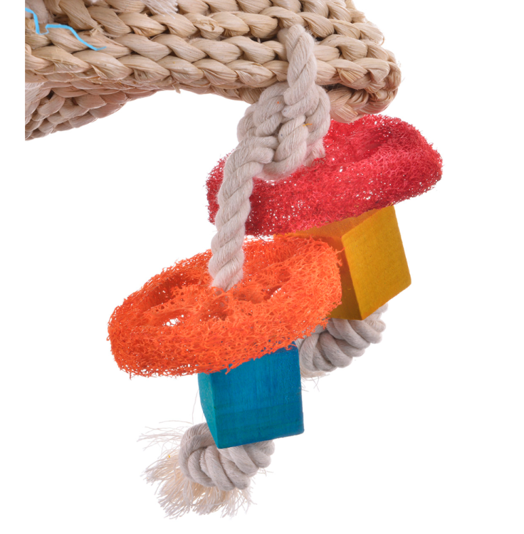 Kouzelný klobouk – hračka pro papoušky od ParrotPlanet.cz