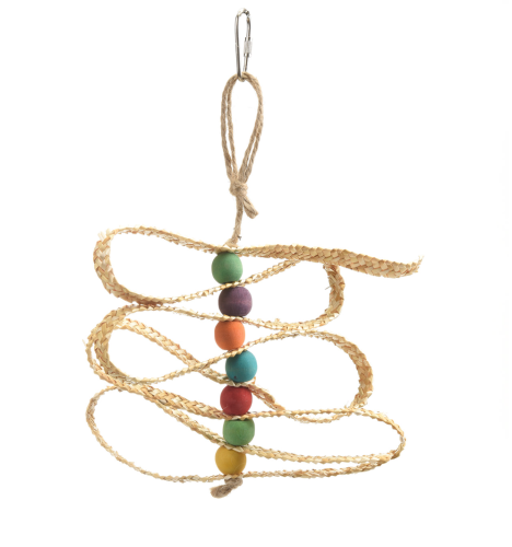 Kuličková závrať – hračka pro malé a střední papoušky od ParrotPlanet.cz