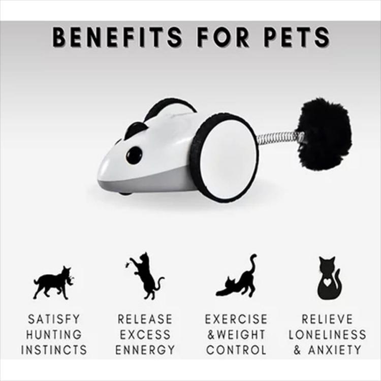 Litter Robot - Mysz Robot - Automatická hračka pro kočky ovládaná telefonem od ParrotPlanet.cz