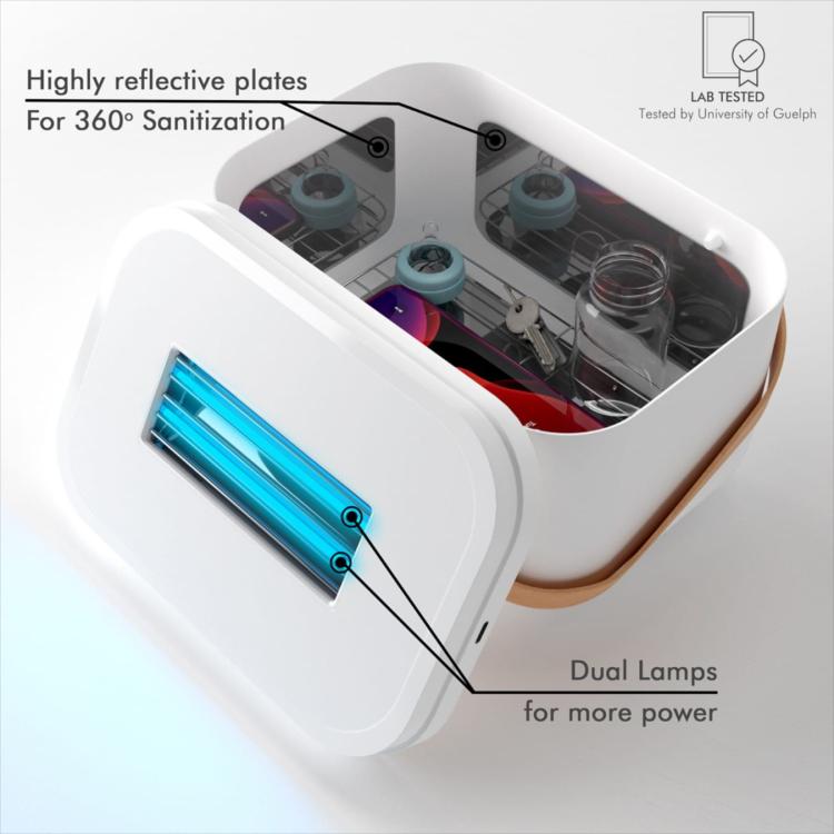 UVFreshr Pod – Automatická UVC skříňka pro dezinfekci hraček pro papoušky a dalších předmětů domácího použití od ParrotPlanet.cz