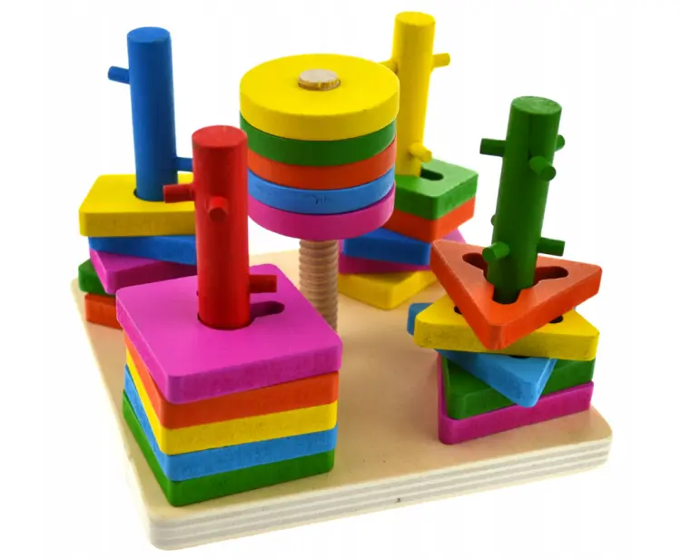 Veselá logická skládačka | Puzzle | Interaktivní hračka pro střední a velké papoušky od ParrotPlanet.cz