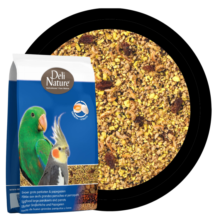 Deli Nature Vaječné krmivo pro střední a velké papoušky 800 g od ParrotPlanet.cz