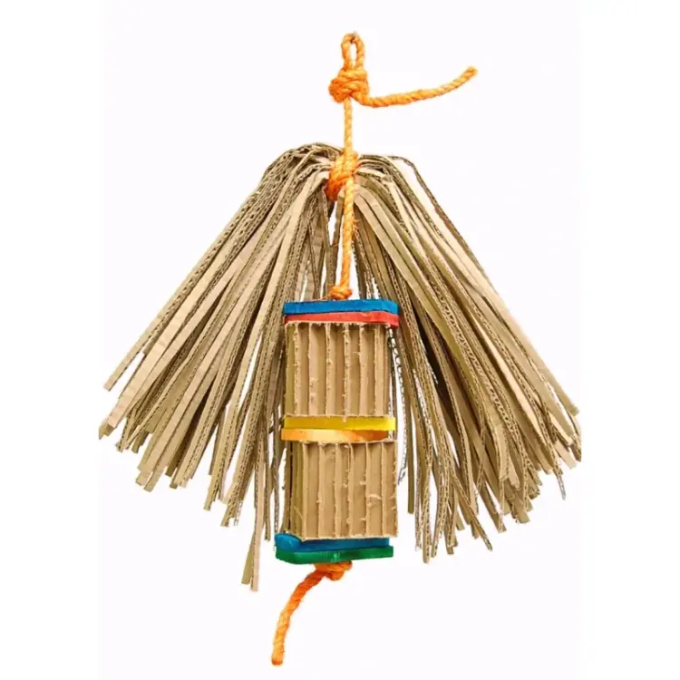 Dancing Tower – velká destrukční hračka pro střední a velké papoušky, 48 × 25 cm od ParrotPlanet.cz