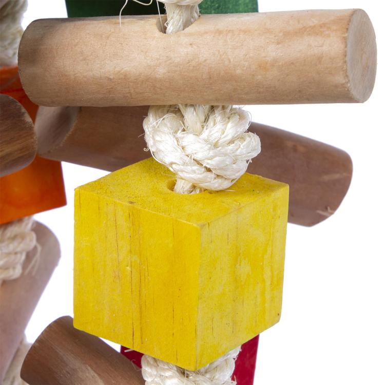 Dřevěný obr | hračka pro všechny papoušky od ParrotPlanet.cz