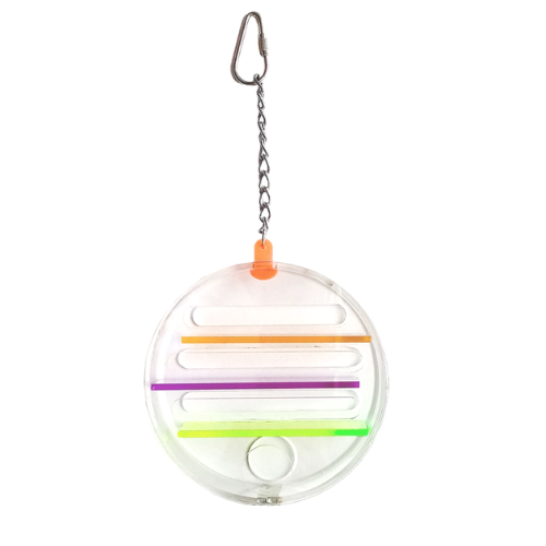 Hračka Krmítko L – interaktivní hračka pro krmení velkých papoušků od ParrotPlanet.cz