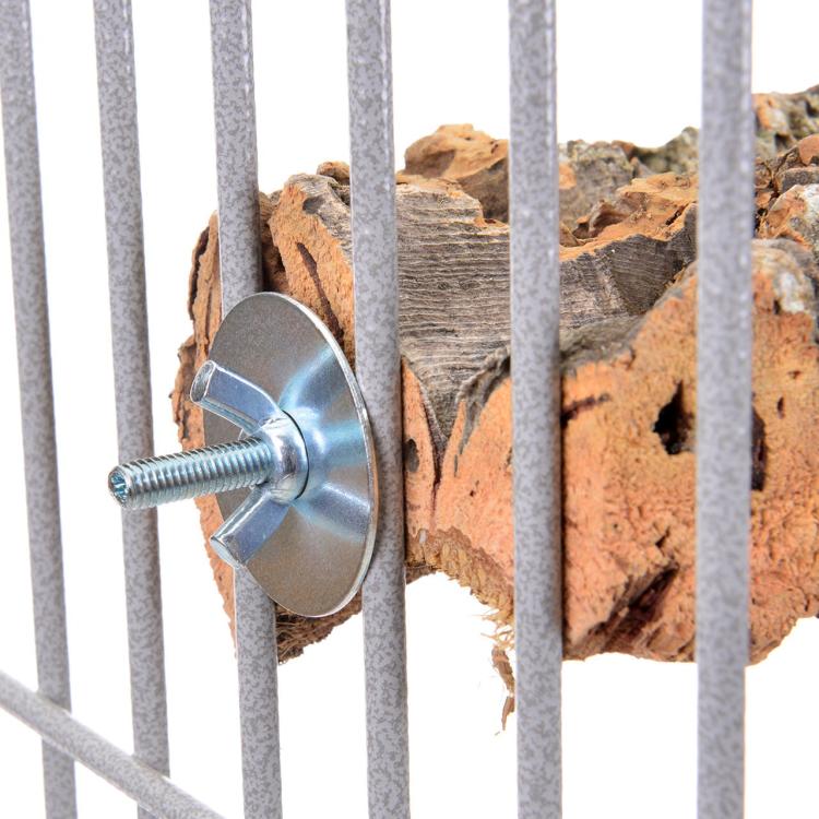 Přírodní tyč z kůry korkového dubu – velikost S pro malé a střední papoušky od ParrotPlanet.cz