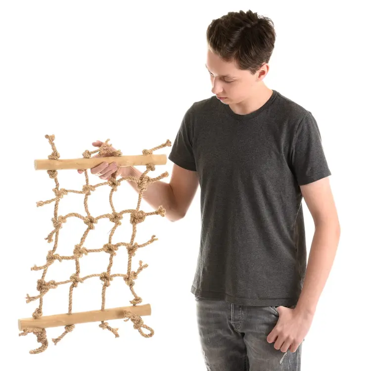 Síť JAVA pro lezení pro papoušky, velikost M  od ParrotPlanet.cz