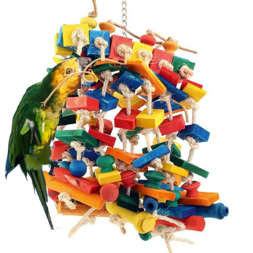 Sizalové piano XXL – hračka pro velké papoušky XXL od ParrotPlanet.cz