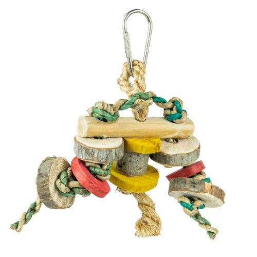 Dřevo pokladů – hračka pro malé a střední papoušky od ParrotPlanet.cz