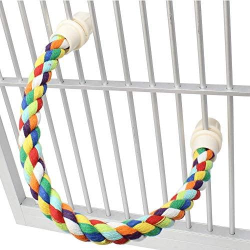 ZIG ZAG – Barevná bavlněná tyčinka velikost M – pro střední papoušky od ParrotPlanet.cz