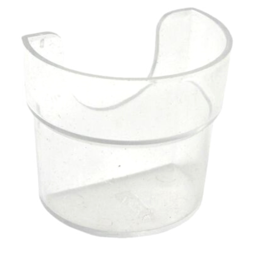 Polokruhová krmítka – miska, krmítko na krmivo nebo tekutiny pro papoušky a jiné ptáky od ParrotPlanet.cz