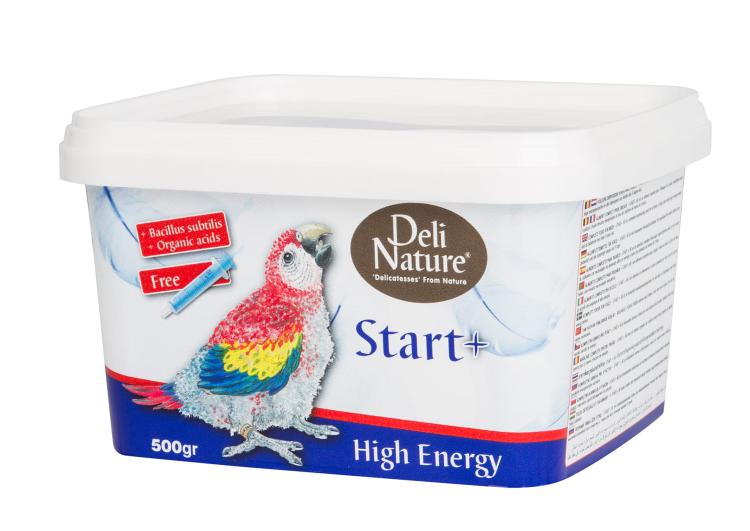 Deli Nature Start + High Energy – kompletní krmivo pro ruční dokrmování mláďat 500 g od ParrotPlanet.cz