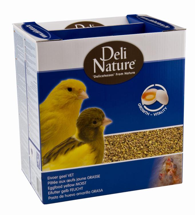 Deli Nature Vaječné krmivo žluté vlhké 10 kg od ParrotPlanet.cz