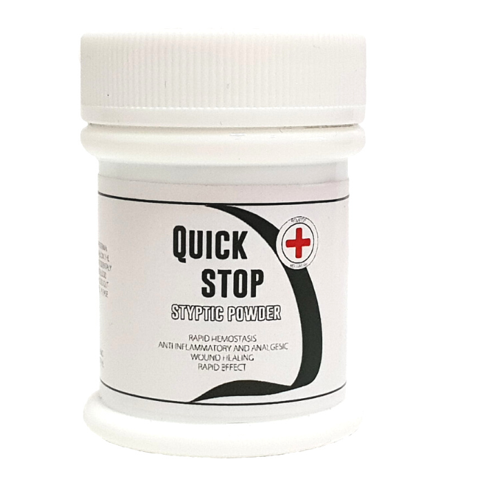 Quick Stop – prášek, který okamžitě zastavuje krvácení u papoušků od ParrotPlanet.cz