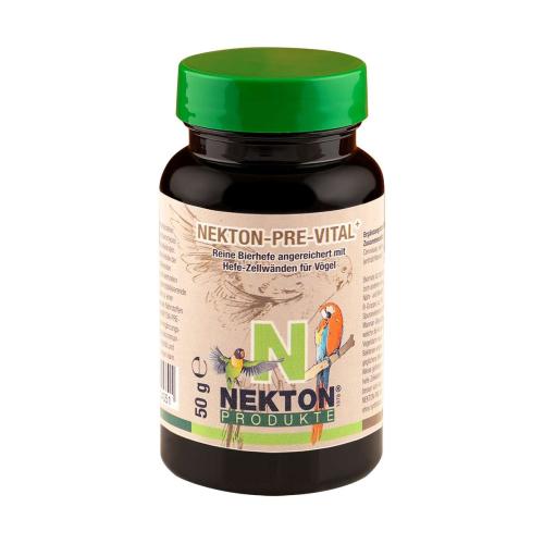 NEKTON Pre Vital+ - pivovarské kvasnice obohacené o buněčné stěny - přípravek pro ptáky 50 g od parrotplanet.cz