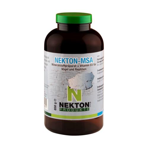 Nekton MSA 850 g – vysoce vstřebatelné minerály pro papoušky, plazy, obojživelníky a vakoveverky (sugar glidery) od ParrotPlanet.cz