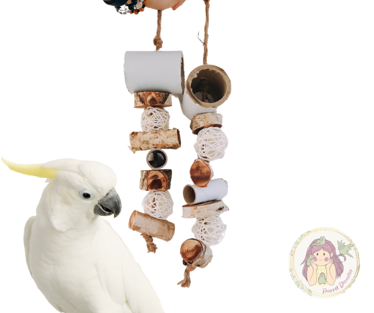 Tvrdá hračka – hračka pro střední a velké papoušky od PARROT DISASTER od ParrotPlanet.cz