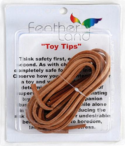 Kožené pásky M – náhradní díly pro výrobu hraček pro papoušky DIY nebo hračka pro tlapky od ParrotPlanet.cz