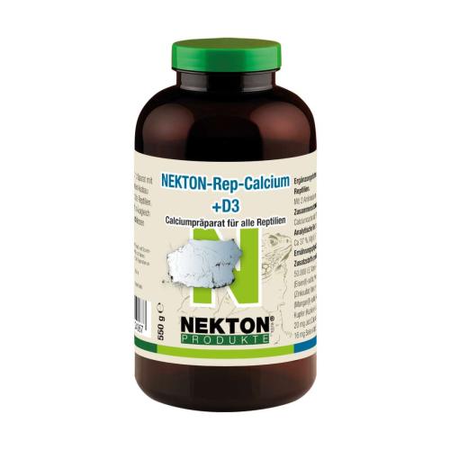 NEKTON-REP- Calcium + D3 550 g - Vitamínový přípravek pro všechny plazy od ParrotPlanet.cz