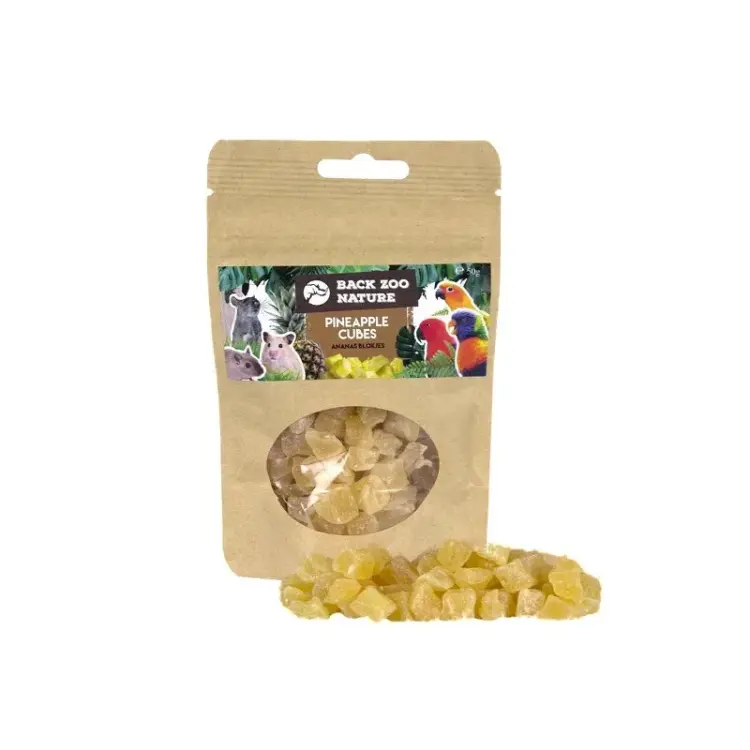 Back Zoo Nature - Sušené kostky ananasu pro papoušky 250 g od ParrotPlanet.cz