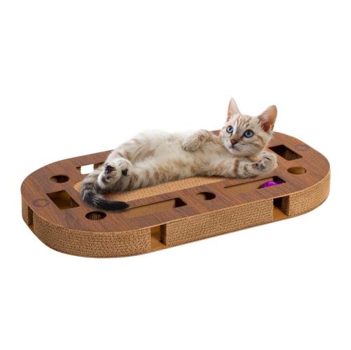 PlayPlate MEDIUM | Hřiště pro kočky se škrabadlem | Canadian Cat od ParrotPlanet.cz