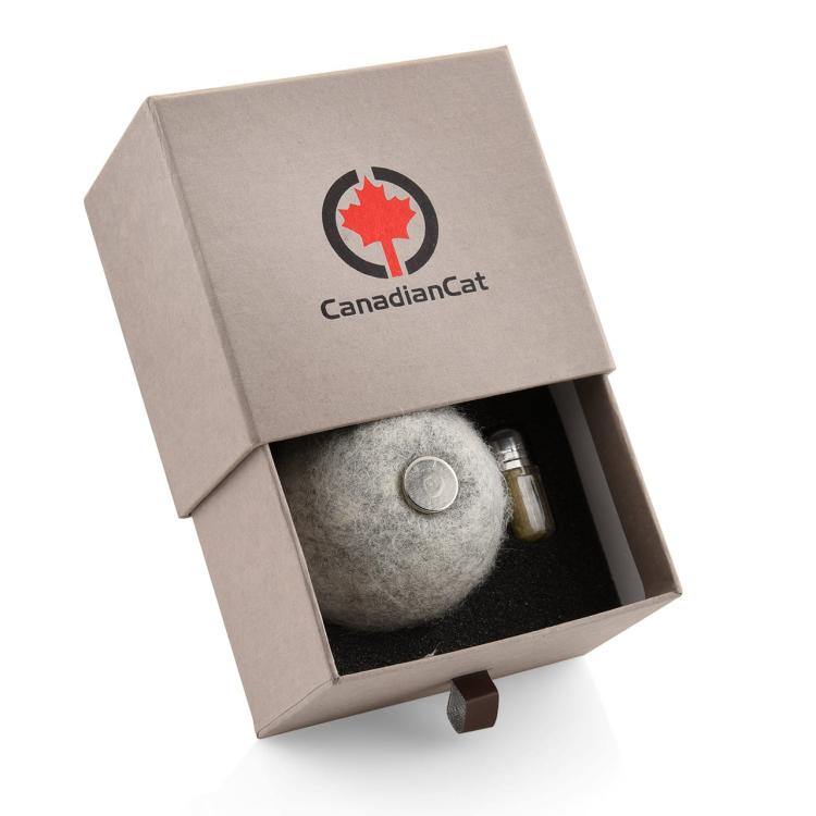 Vlněná koule s kočičí mátou | Canadian Cat od ParrotPlanet.cz