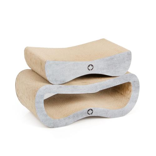 Sada Orbit Satellite 2.0. SMALL | Škrabadla pro KOČKY | Canadian Cat | Vzhled betonu od ParrotPlanet.cz