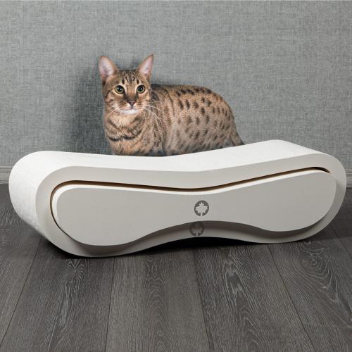 SADA Orbit + Satellite | DRAPÁK PRO KOČKY |Canadian Cat| WHITE EDITION | Bílý od ParrotPlanet.cz