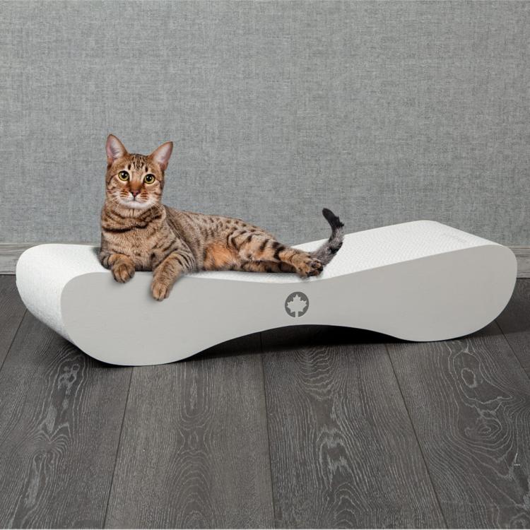 Satellite 2.0 | Škrabadlo pro KOČKY | Canadian Cat | WHITE EDITION | BÍLÁ od ParrotPlanet.cz