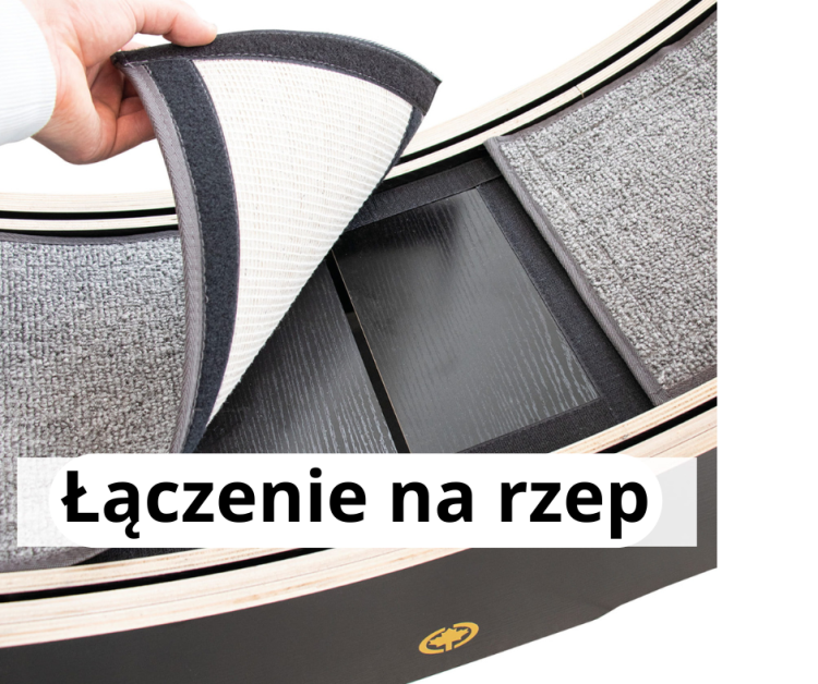 Běžecký pás pro KOČKY velikost L | Canadian Cat | BLACK EDITION | černý od ParrotPlanet.cz